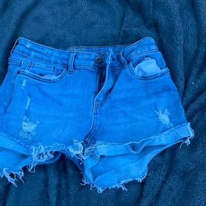 Blue jean shorts size 7